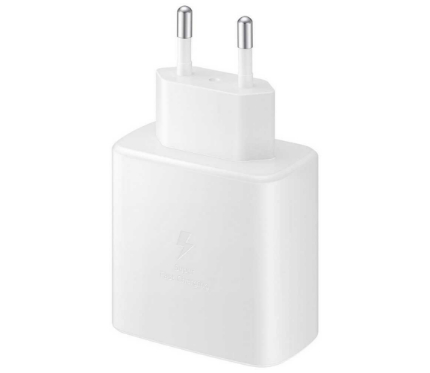 Chargers + Cables Alpha 45W Type_C Charger for Samsung TA845 HQ White